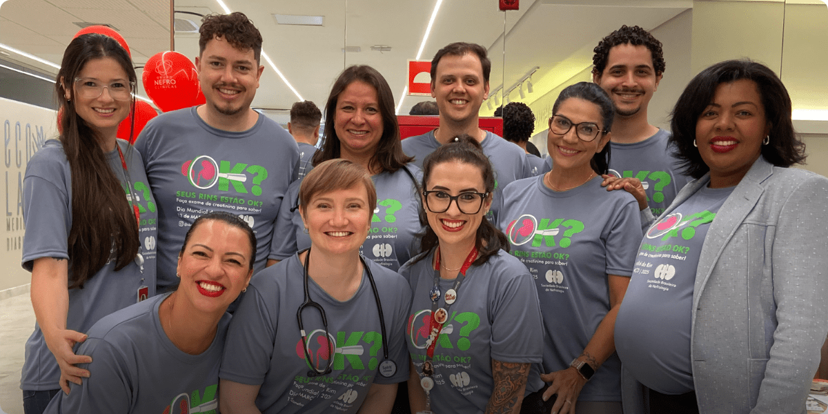 Ação pela Saúde dos rins levou exames e orientação a pacientes em Curitiba