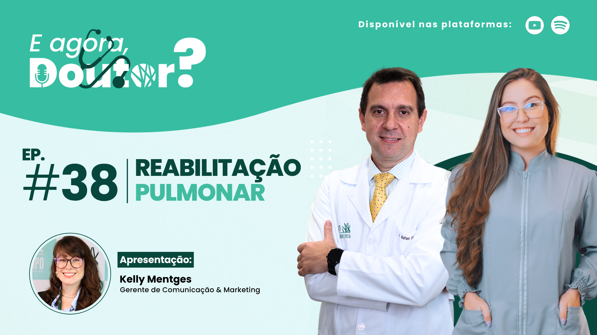 Saúde respiratória no inverno: novo episódio do podcast “E Agora, Doutor?” fala sobre prevenção e reabilitação pulmonar