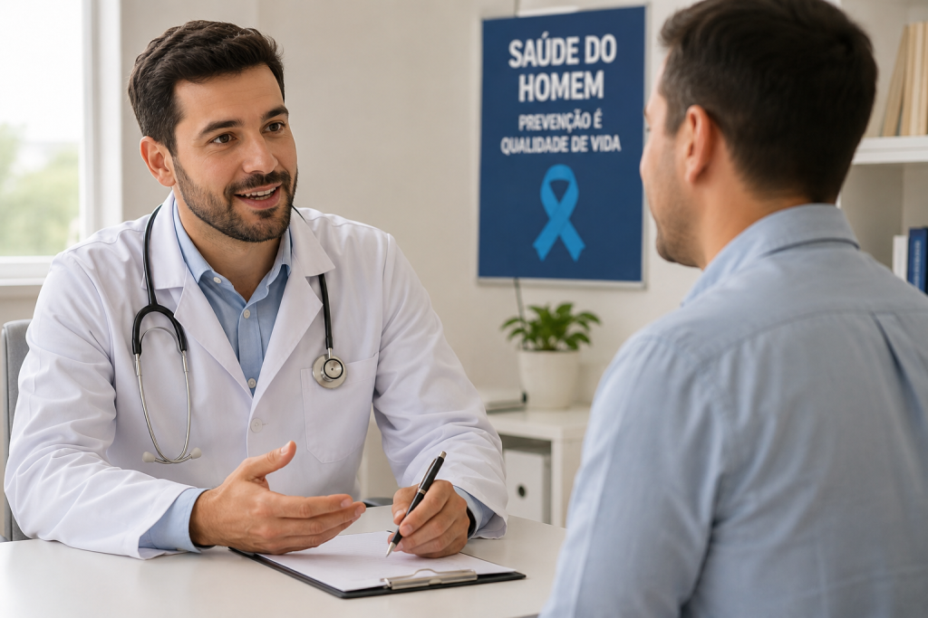Saúde do homem: novo episódio do podcast “E Agora, Doutor?” fala sobre prevenção, check-up e cuidado integral