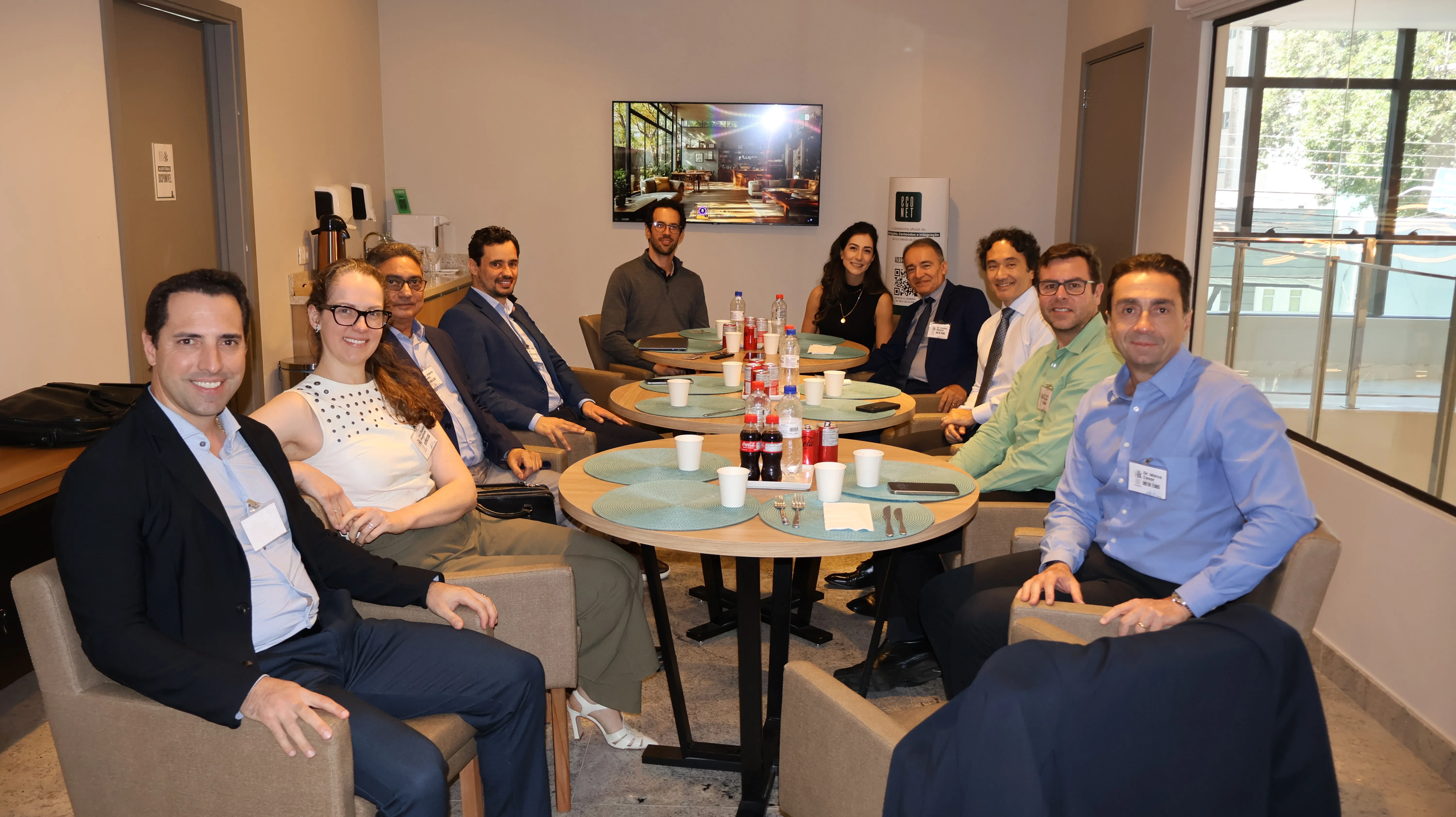 encontro dos Almoços de Embaixadores Eco Medical Center